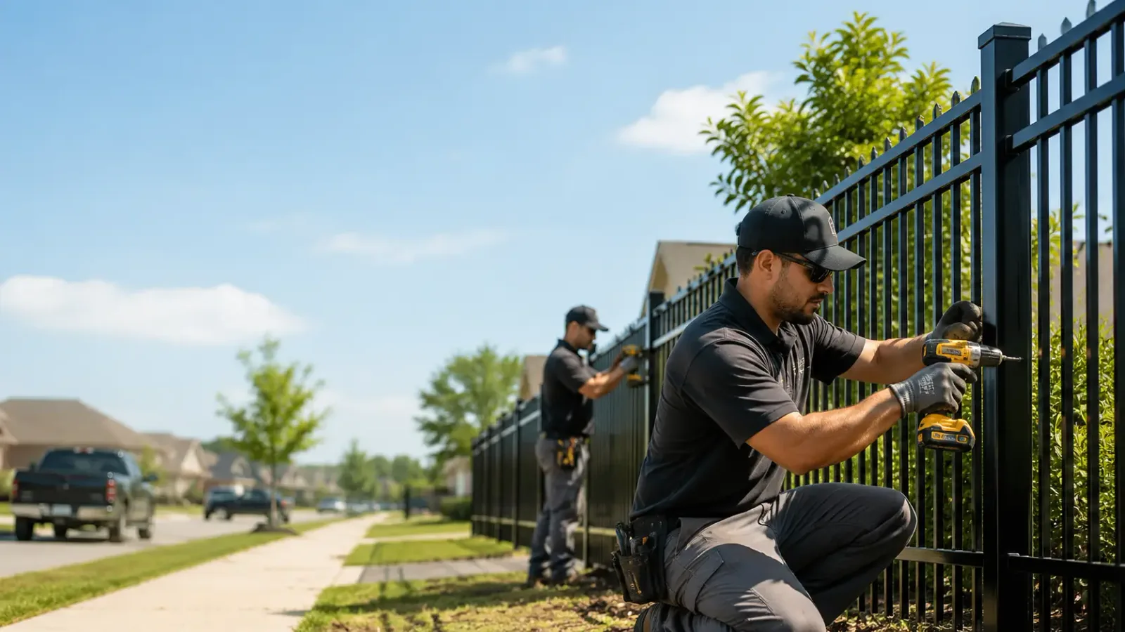 Metal Fence Installation in Mattoon, IL